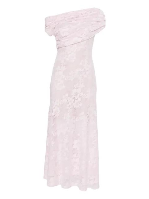 lace midi dress by SELF-PORTRAIT
