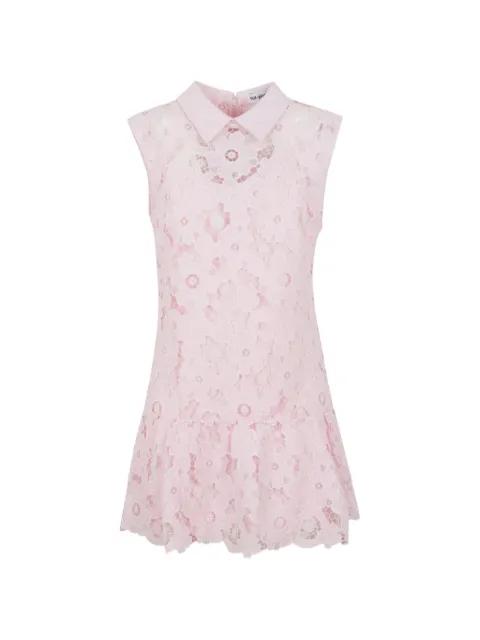 lace mini dress by SELF-PORTRAIT