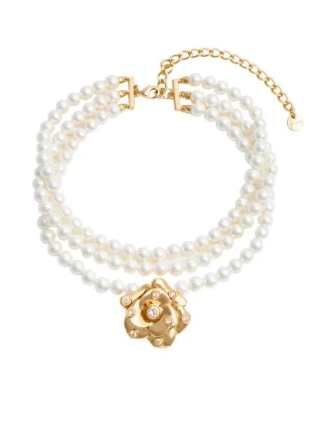 pearl choker by SELF-PORTRAIT