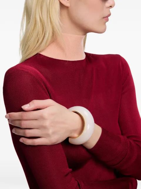 resin cuff bracelet by SELF-PORTRAIT