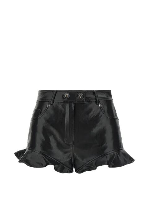 ruffled five-pocket shorts by SELF-PORTRAIT