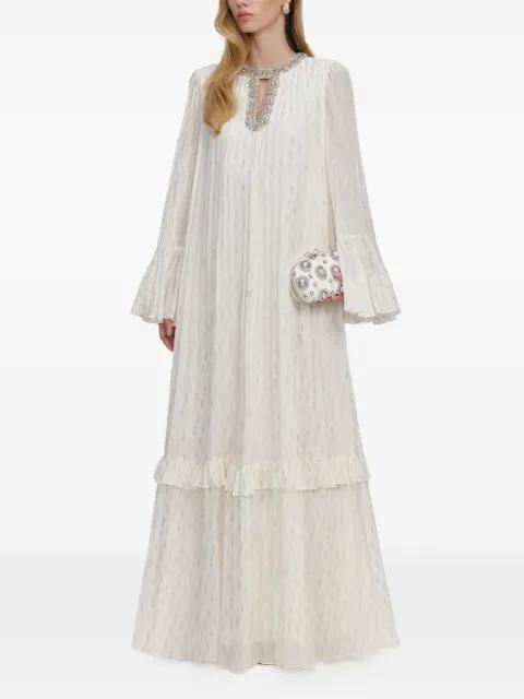 ruffled maxi dress by SELF-PORTRAIT