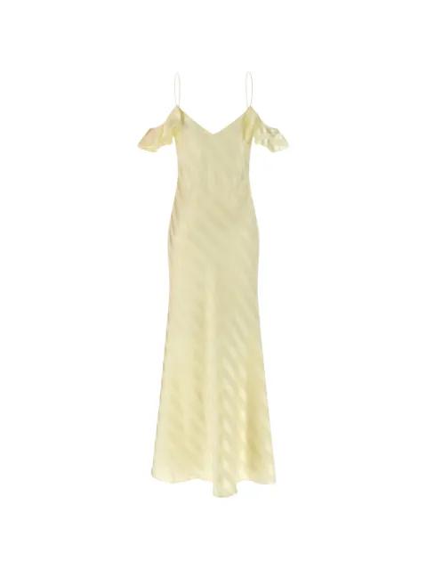 satin dress by SELF-PORTRAIT