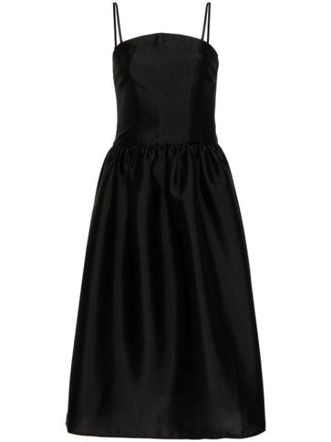 taffeta midi dress by SELF-PORTRAIT