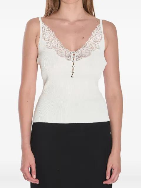 v-neck tank top by SELF-PORTRAIT