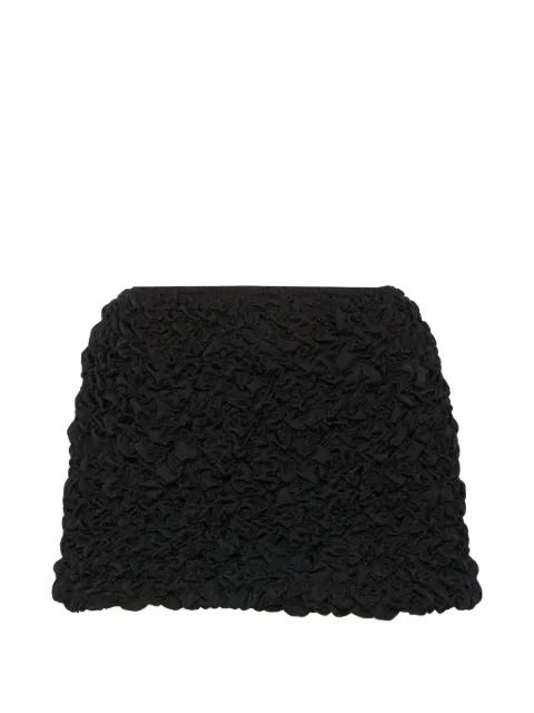 Lia shirred mini beach skirt by SELIA RICHWOOD