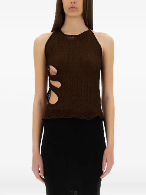 Lily cut-out halter top by SELIA RICHWOOD