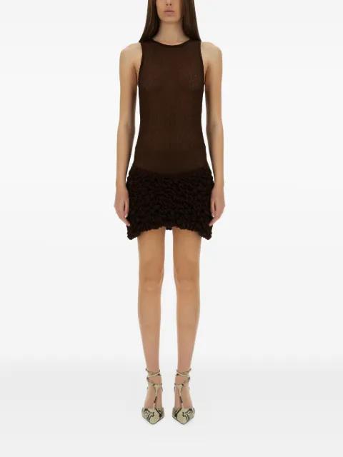 Poncik ruffled mini dress by SELIA RICHWOOD