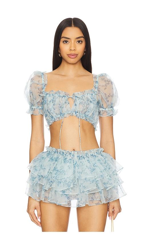 Selkie The Beverly Hills Cover Up in Baby Blue by SELKIE