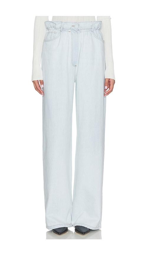 SELMACILEK Aria Denim Pants in Baby Blue by SELMACILEK