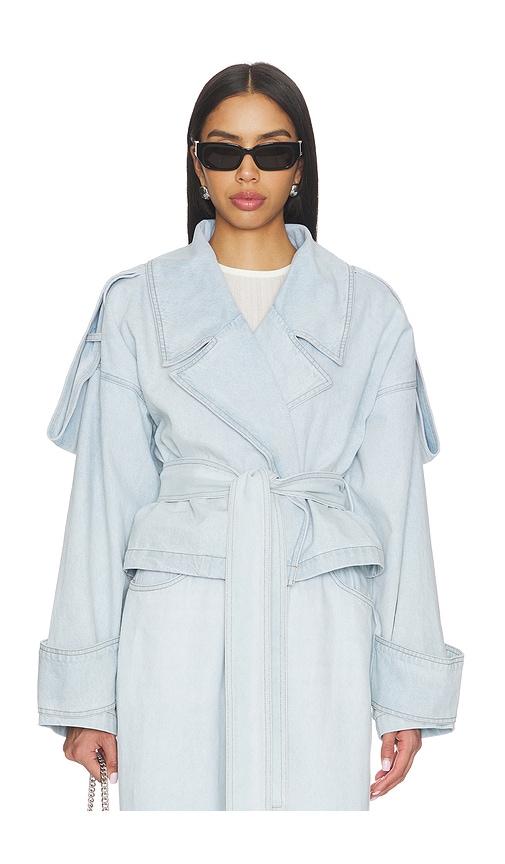 SELMACILEK Nayla Denim Jacket in Blue by SELMACILEK