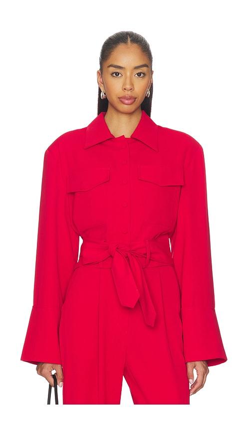 SELMACILEK Reign Jacket in Red by SELMACILEK