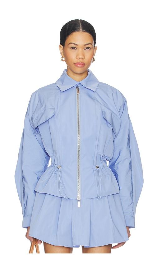 SELMACILEK Storm Blue Jacket in Blue by SELMACILEK
