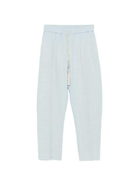 Buddy embroidered trousers by SEMICOUTURE
