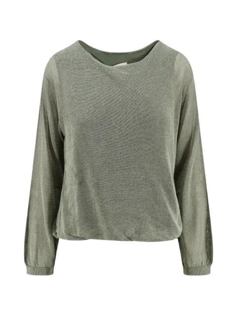 Camila rounded-neckline long-sleeves sweater by SEMICOUTURE