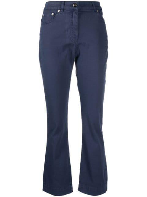 Frederick flared cropped jeans by SEMICOUTURE