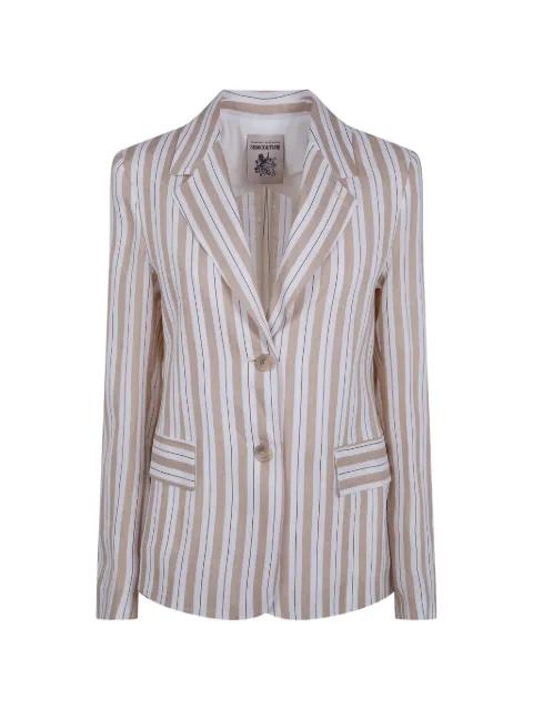 Kitty striped blazer by SEMICOUTURE