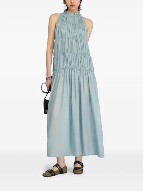 Marylou smocked tiered dress by SEMICOUTURE