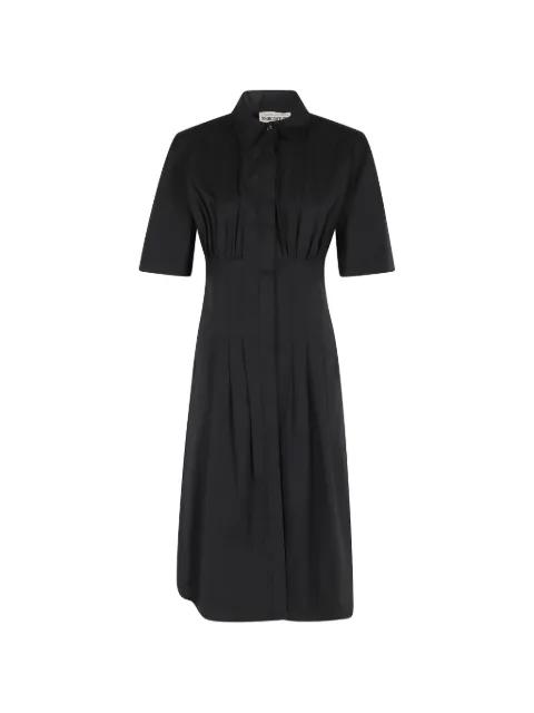 Sandra midi pleated shirt dress by SEMICOUTURE