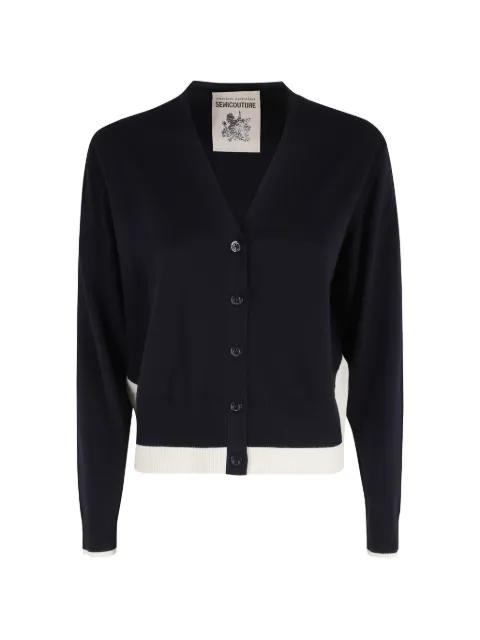 V-neck cardigan by SEMICOUTURE