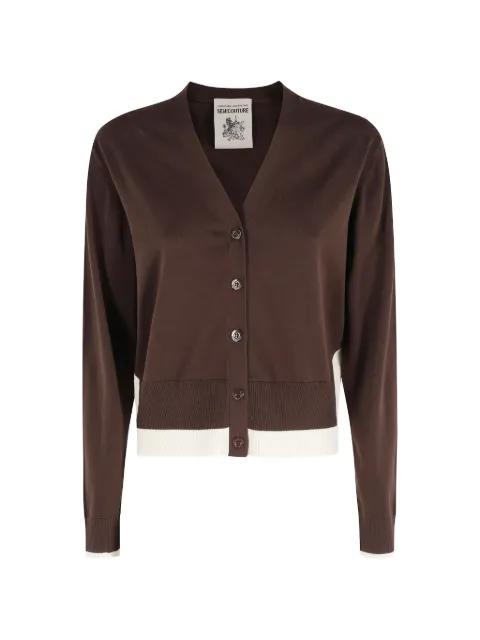V-neck cardigan by SEMICOUTURE