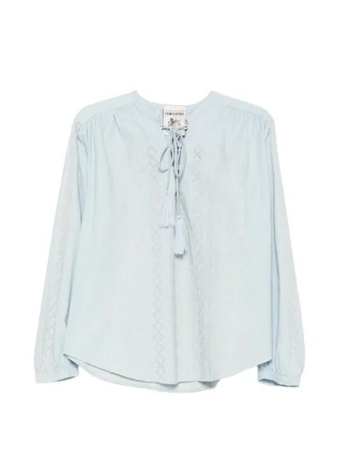 Zillah embroidered blouse by SEMICOUTURE