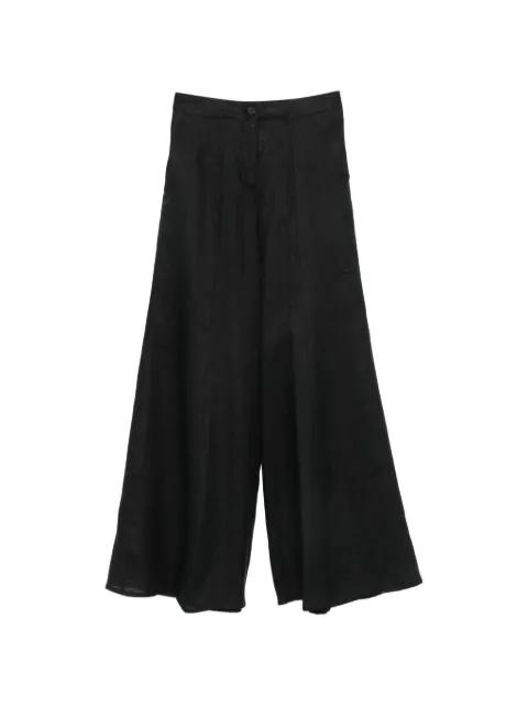 button-fastening palazzo pants by SEMICOUTURE