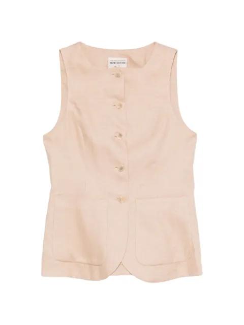 button-up waistcoat by SEMICOUTURE