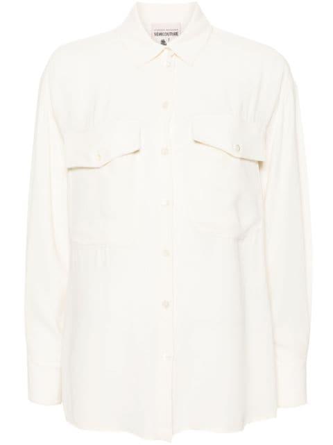 crepe shirt by SEMICOUTURE