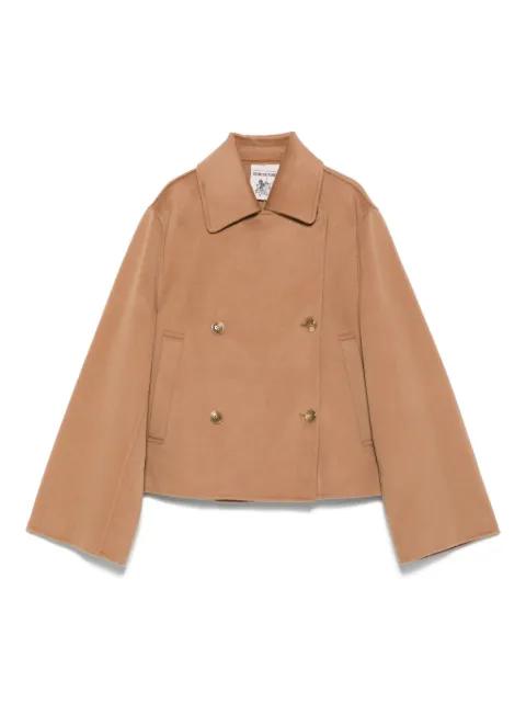 double-breasted peacoat by SEMICOUTURE