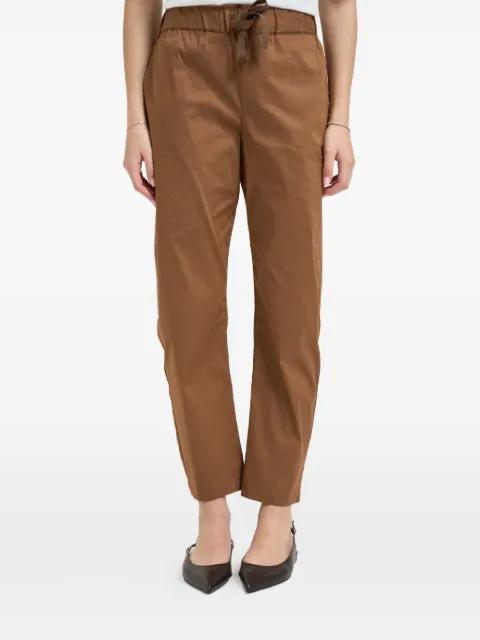 drawstring-waist cropped trousers by SEMICOUTURE