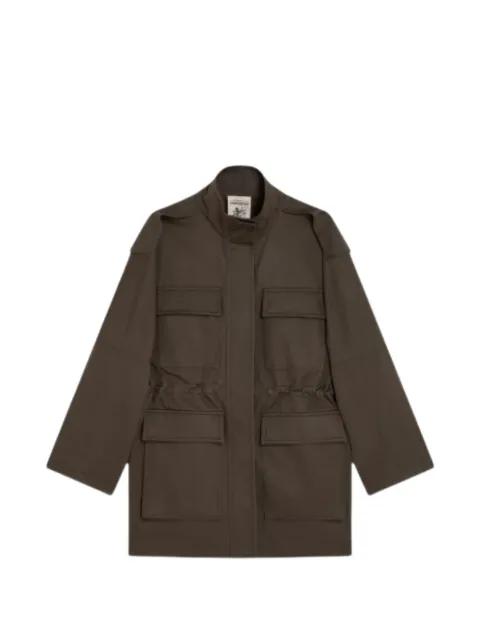 flap-pocket jacket by SEMICOUTURE