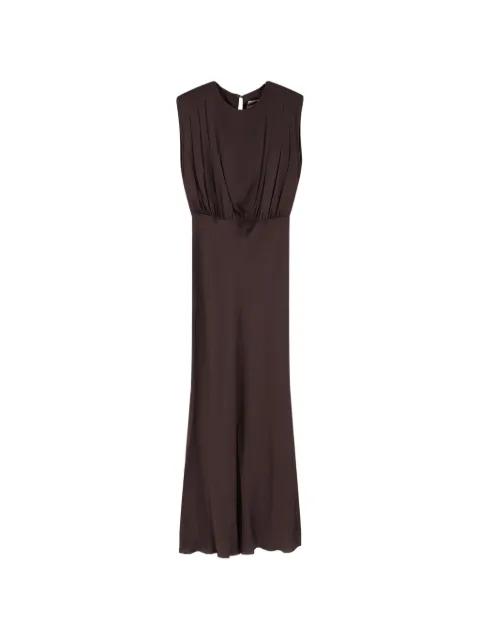 padded shoulders dress by SEMICOUTURE