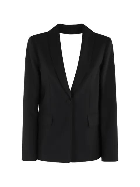 shawl collar single-button blazer by SEMICOUTURE