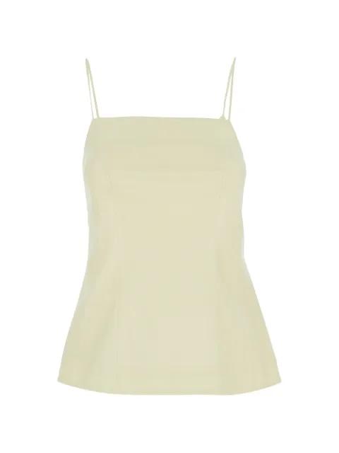 spaghetti-strap cut-out top by SEMICOUTURE