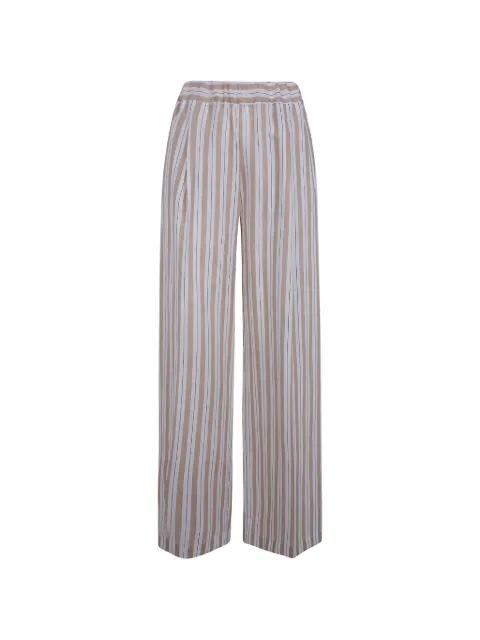 striped pleated trousers by SEMICOUTURE