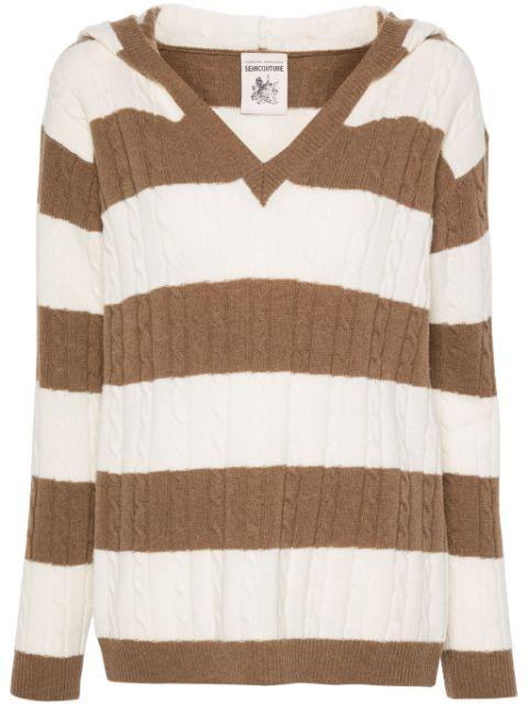 striped sweater by SEMICOUTURE