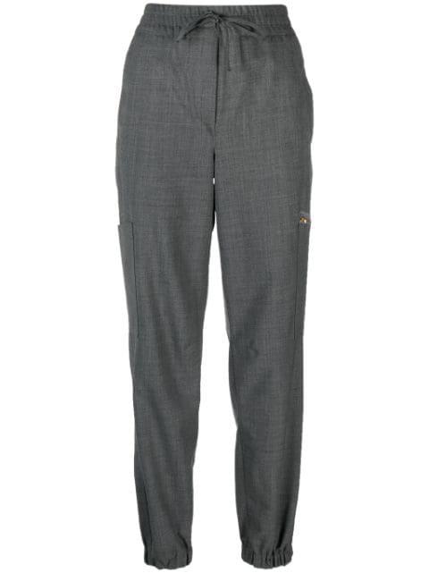tapered drawstring trousers by SEMICOUTURE