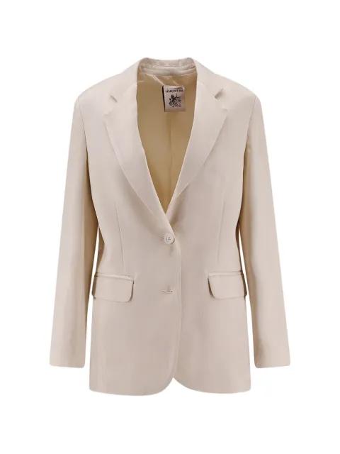 two-button flap pocket blazer by SEMICOUTURE