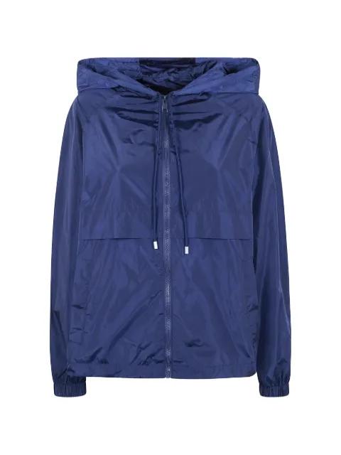 zip-up hoodied jacket by SEMICOUTURE