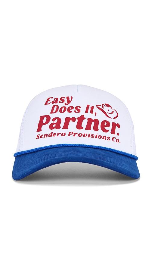 Sendero Provisions Co. Easy Does It Cap in White by SENDERO PROVISIONS CO.