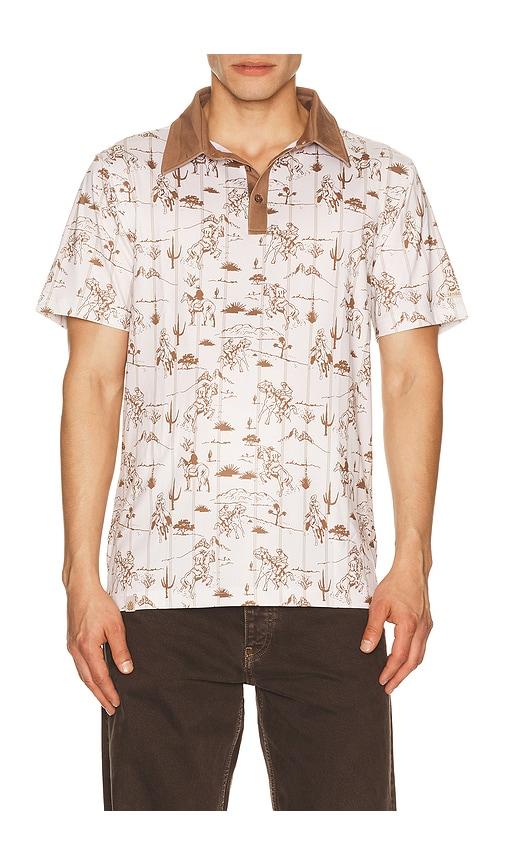 Sendero Provisions Co. High Noon Polo in Beige by SENDERO PROVISIONS CO.