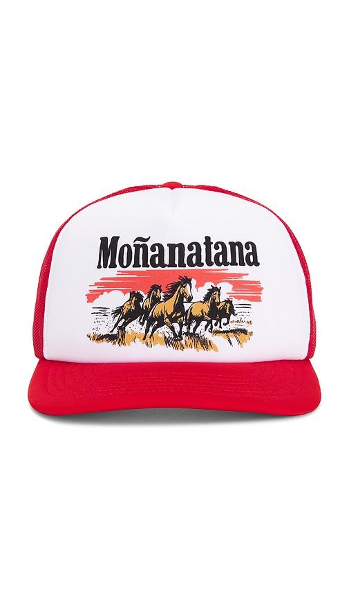 Sendero Provisions Co. Monanatana Trucker Hat in White by SENDERO PROVISIONS CO.