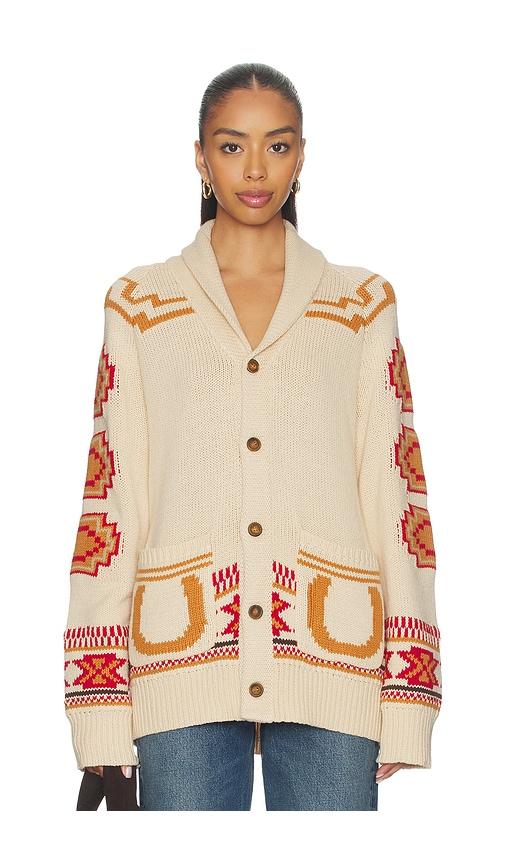Sendero Provisions Co. Nuevo Laredo Cardigan in Cream by SENDERO PROVISIONS CO.