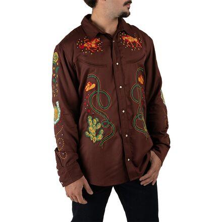 Show Pony Embroidered Western Pearl Snap LS Shirt by SENDERO PROVISIONS CO.