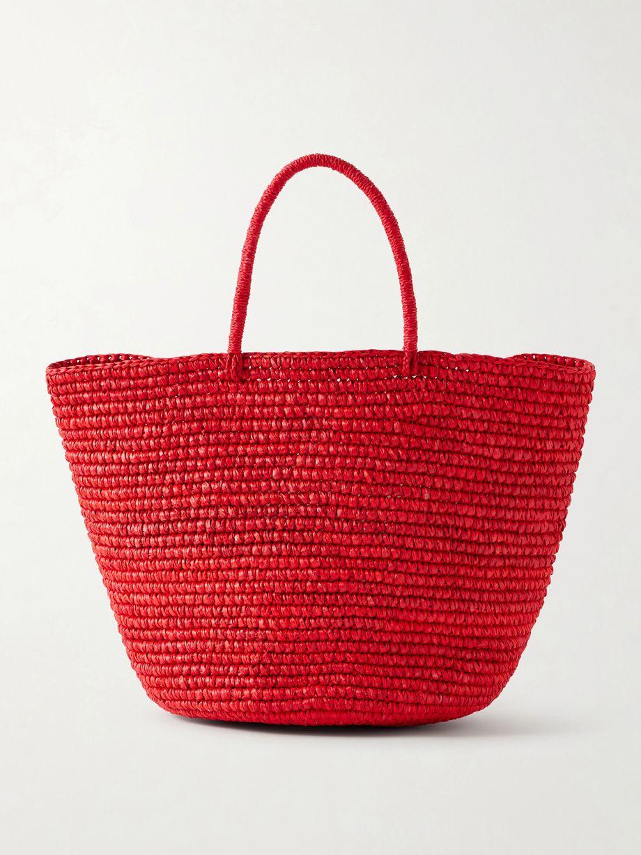 Large straw tote by SENSI STUDIO