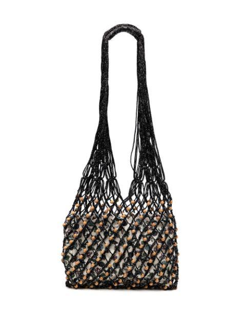 mesh hobo shoulder bag by SENSI STUDIO