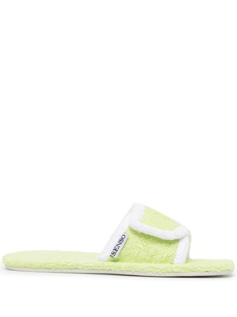 Iris towelling sandals by SENSO