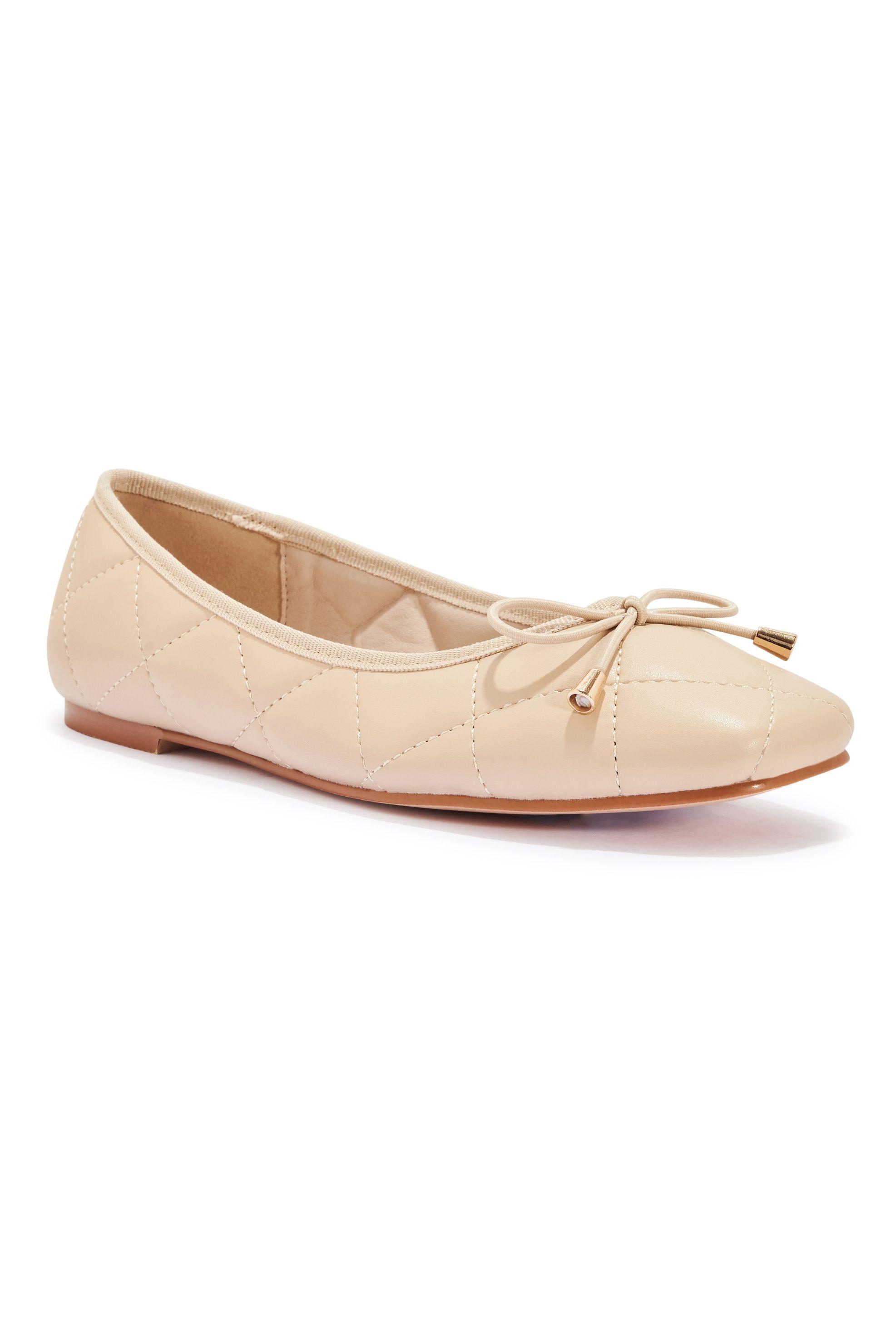 Ballet Flats Slip On Ballerina Polyurethane Shoes by SEQWL
