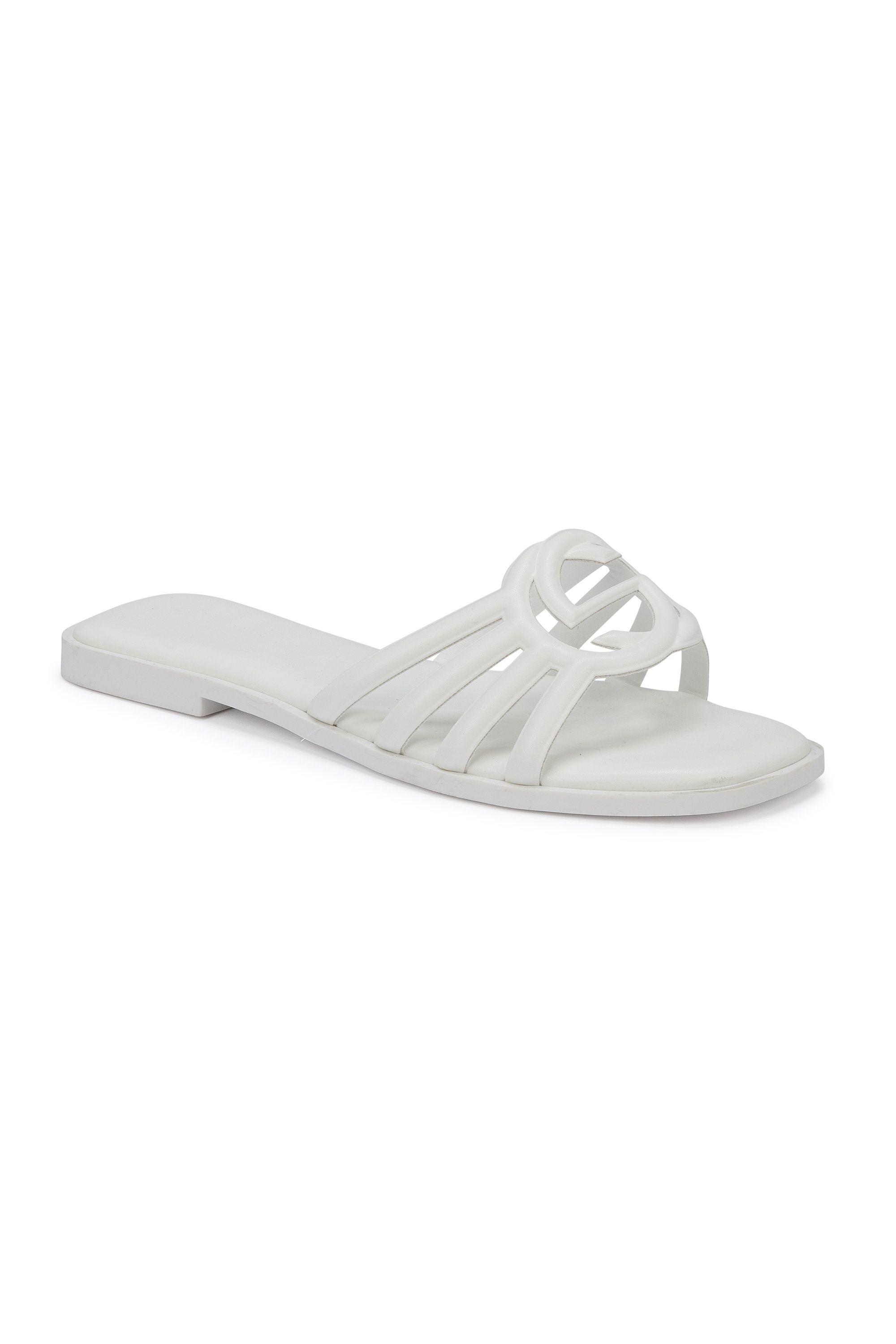 Slip On Sandals Polyurethane Sliders Summer Shoes by SEQWL